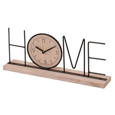 Goodsticks 家居裝飾桌上型時鐘 HOME, 黑色