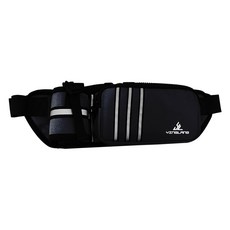 休閒運動登山腰包, 黑色