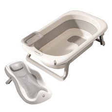 메리본 접이식 아기욕조 + 싱크대 아기욕조, 화이트