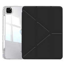 Line Contents 附筆套 iPad 保護殼, 黑色, 1個