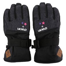LACIELO 女用雙手手套組 LAL-1908, 黑色, 1套