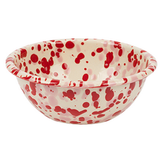 CROW CANYON Sparkle 麥片碗 SP17, 1個, 猩紅色 + 蘭花紫色