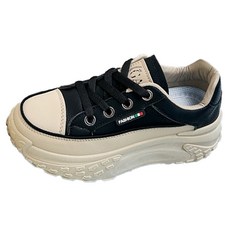 베이직스텝 여성용 통굽 키높이 캐주얼 운동화 EF024