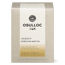 OSULLOC 摩洛哥薄荷茶, 1.8g, 10包, 1盒