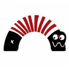 맙소샵 U자형 고양이 욕실 변기 발매트 YK018, D타입, 1개