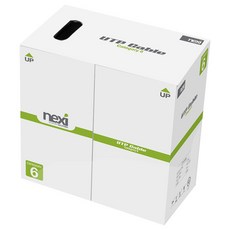 넥시 UTP CAT6 랜케이블 NX627, 그레이, 1개