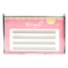 젤리해머 하이래쉬 대용량 가닥 인조 속눈썹 4줄 8mm, 1개, 바비 A
