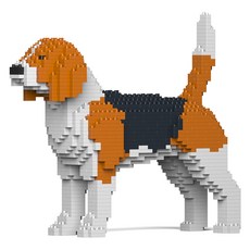 比格犬狗狗積木 大型 M, 1個, 混合顏色