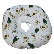 Yoreungae 寵物蓬鬆圓形頸圈, 1個, 酪梨