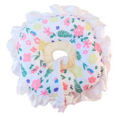 Yoreungae 寵物軟萌可愛造型頸圈, 1個, 蕾絲花朵圖案