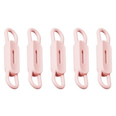 몰투유 자석 보드 냉장고 펜 홀더, 핑크, 5개