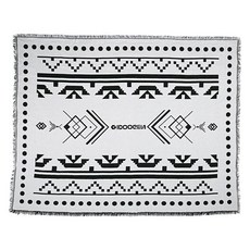 IDOOGEN 雙面露營地墊地毯毛毯 北歐圖案, 1個