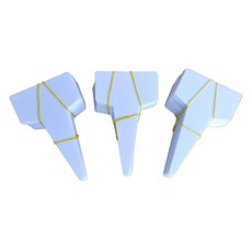 植物名牌 方形 4.2cm 300入, 300個, 白色