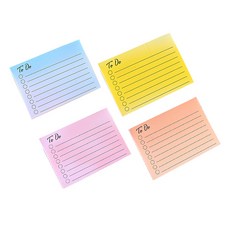 Allode 漸層色彩便條紙2號組合, 1套, 混合色