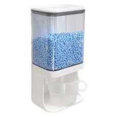 윈프라이스 월마운트 벽걸이 세제 디스펜서 1L, 화이트, 1개