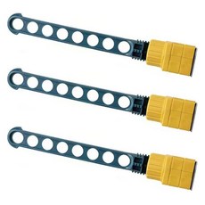 Moltuyu 善用空間縫隙衣架掛架, 海軍藍, 3個