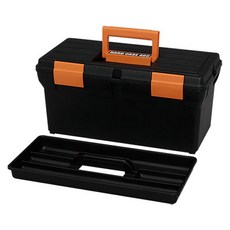 IRIS OHYAMA 愛麗思歐雅瑪 硬殼350工具箱 環保 黑色 橘色, 1個