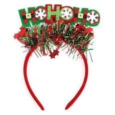 DeepTalk 聖誕節派對髮飾髮箍 DT0384, HO HO星星, 1個