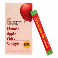 Liaf 蘋果醋 蘋果口味 原味 10入, 1個, 50g