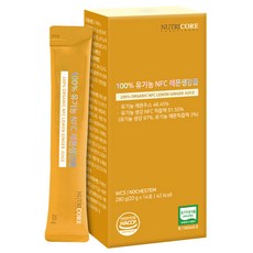 NUTRICORE NFC檸檬生薑汁隨身包 14條入, 1個, 280g