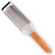 ZEUS Kitchenware 木柄方形細孔起司刨絲器, 1個