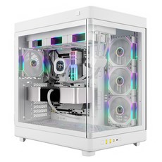 GAMDIAS GAMDIAS PC機殼白色NESO P1 PRO, NESO P1 PRO, 1個