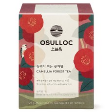 OSULLOC 山茶花風味紅茶, 2.5g, 1盒, 10入