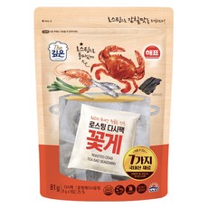 더깊은 로스팅 다시팩 꽃게 9p, 1개, 81g
