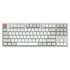 키크론 C1 Pro 레트로 유선 기계식 키보드, 혼합색상, C1P-O6, 저소음 적축