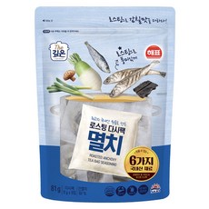 해표 로스팅 다시팩 멸치 9p, 1개, 81g
