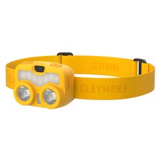 크레모아 헤디 3 등산 캠핑용 충전식 LED 헤드랜턴 CLC-500, 옐로우YE, 1개