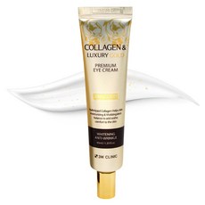 3W CLINIC 膠原蛋白&奢華黃金頂級眼霜, 1個, 40ml