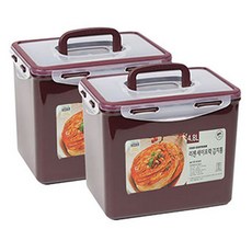 리젠리빙 네츄럴 김치통 4.8L, 2개, 단품