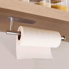 Younco 黏貼式不鏽鋼廚房紙巾掛架, 1個