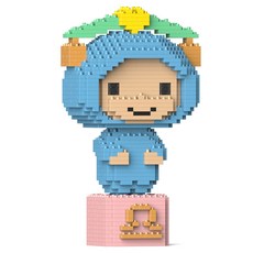 天秤座星座角色積木 M 大型, 1個, 混合顏色