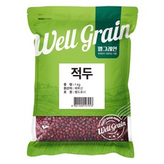 두보식품 웰그레인 적두, 1kg, 1개