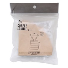 咖啡錐形濾紙, 100張, 2個, 錐形 100入