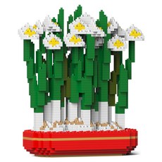 水仙花束積木 M 大型, 1個, 混合顏色