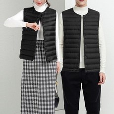 TURNKEY 中性款圓領輕量保暖鋪棉背心 AJ-1237