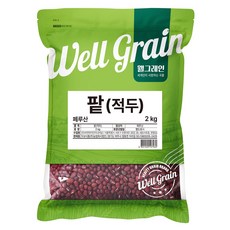 웰그레인 적두 팥, 2kg, 1개