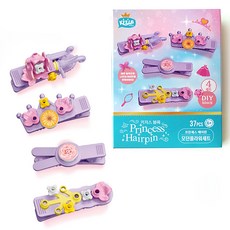 Kizus 積木公主髮夾, 1套, 2 薄荷現代花朵