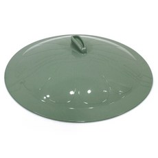 安心矽膠平底鍋蓋 深綠色, 24cm, 1個