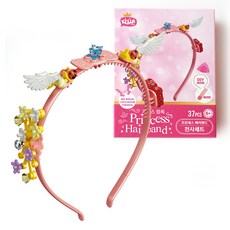 Kizus 積木公主髮帶, 1套, 5 深粉紅天使