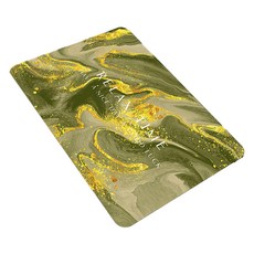 몬드스팟 미끄럼 방지 빨아쓰는 욕실 흡수 속건 마블 규조토 발매트 RB20816, 12