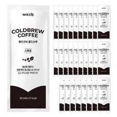 웨이크비 콜드브루 원액 액상 더치 커피 스페셜, 1개입, 30개