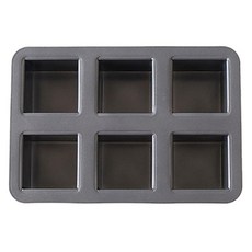 日本 cotta 迷你可愛方塊吐司模 6格 MP542, 1個