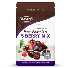 綜合莓果含餡黑巧克力, 1包, 125g