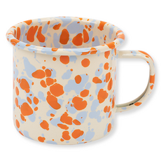 CROW CANYON 大馬克杯 473ml SP112, 1個, 淺藍色 橘色