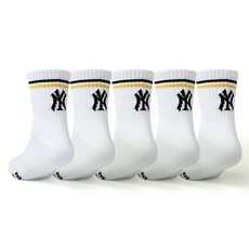 MLB 兒童款 ColorE 中筒襪 5雙