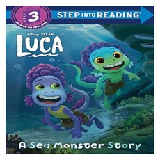 Step into Reading 3 : Disney/Pixar Luca A Sea Monster Story, Random House Disney